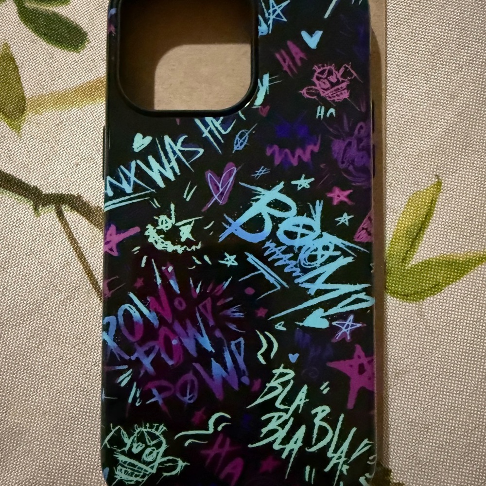 Stylish Black and Multicolor Phone Case